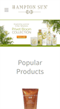Mobile Screenshot of hamptonsuncare.com